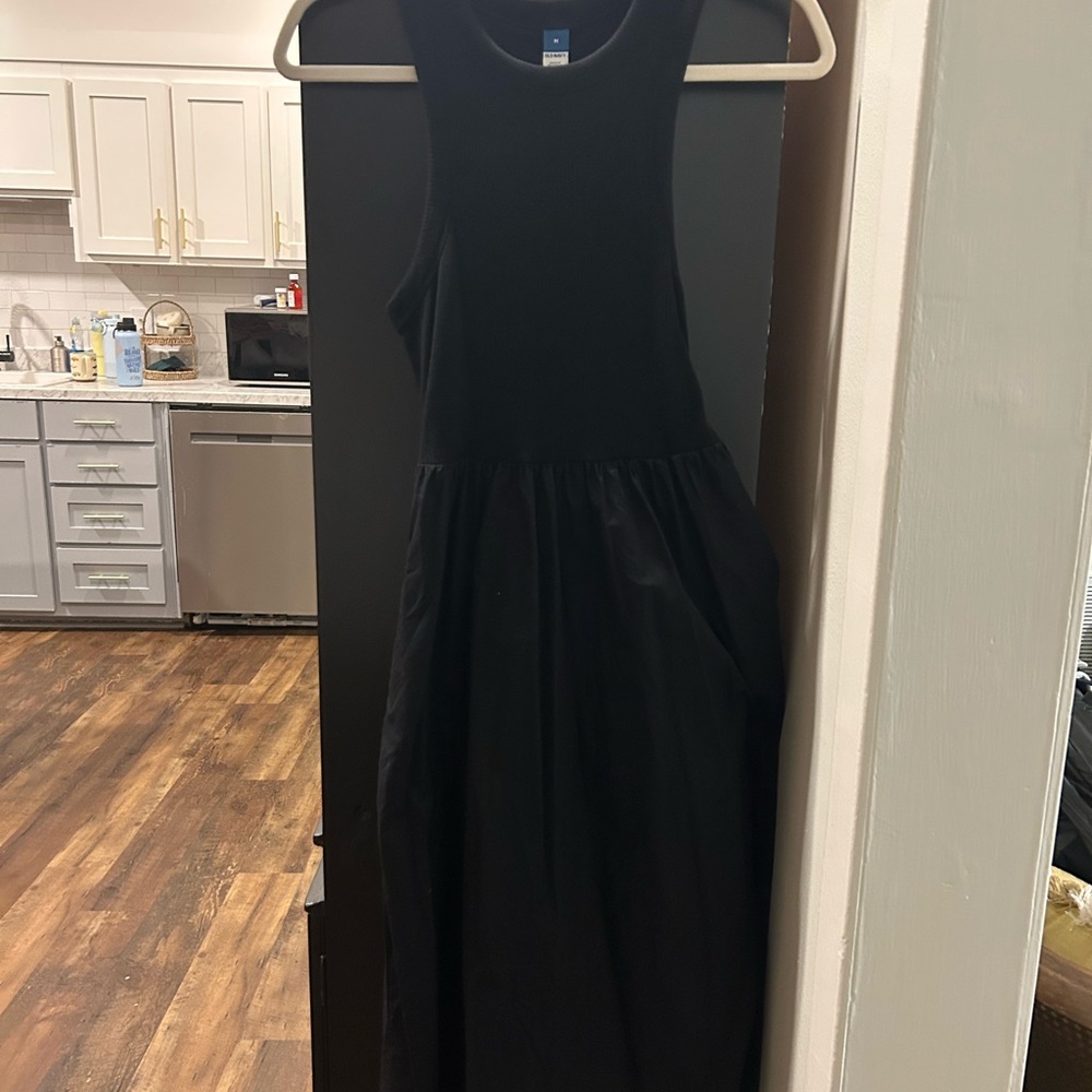 Old Navy Black Maxi Dress